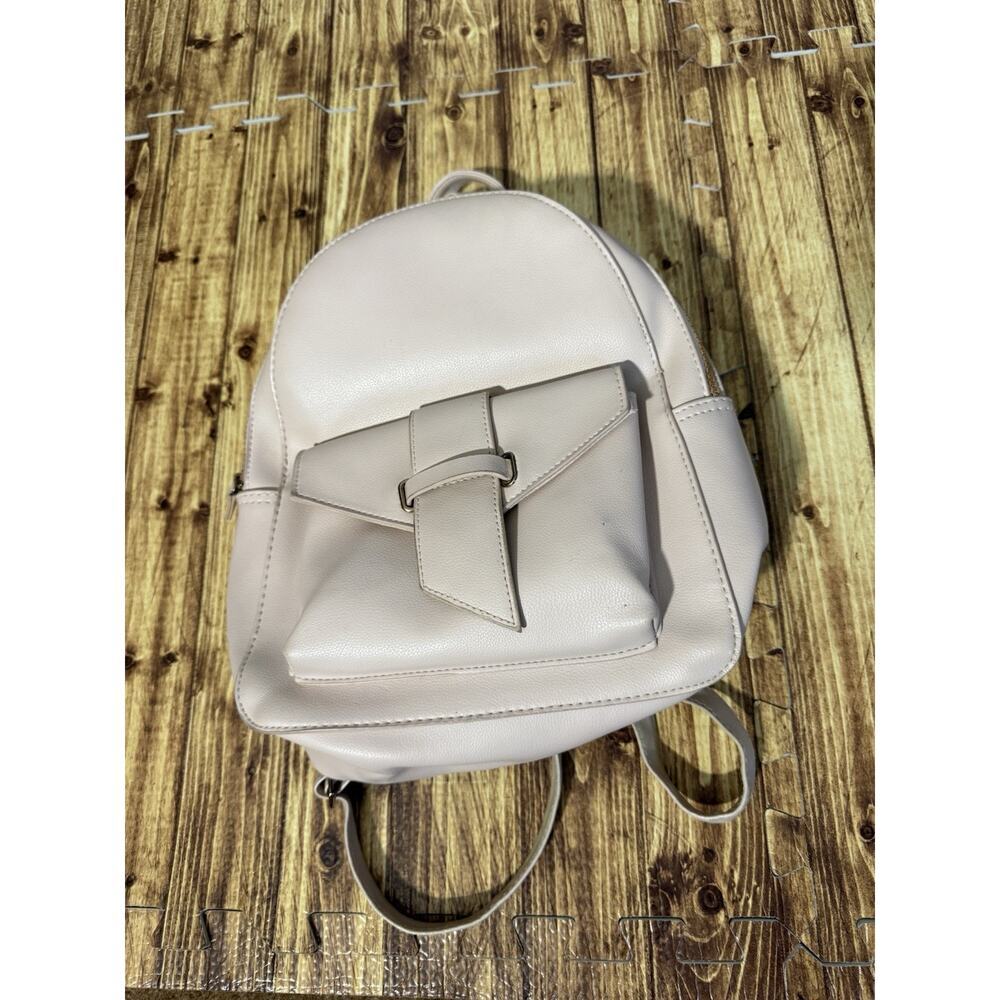 Primark Mini Backpack Women’s Light Pink/Peach Zip Around 11x8” - Picture 3 of 13